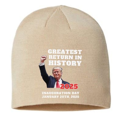 We Won Trump Greatest Return In History Get Over It Return Sustainable Beanie
