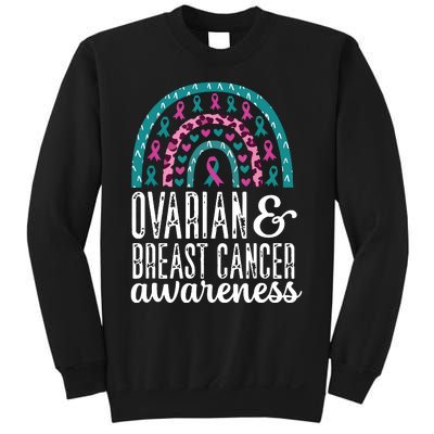 We Wear Teal Ovarian Cancer Awareness Month Sweatshirt