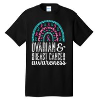 We Wear Teal Ovarian Cancer Awareness Month Tall T-Shirt