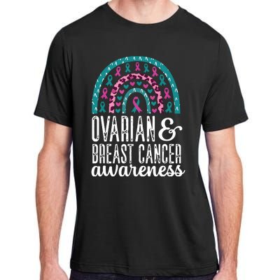 We Wear Teal Ovarian Cancer Awareness Month Adult ChromaSoft Performance T-Shirt