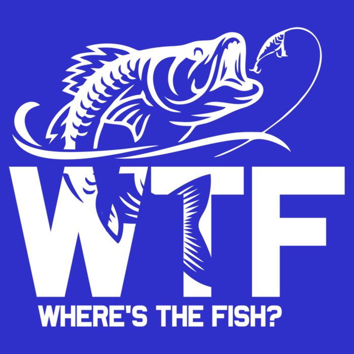 Wtf WhereS The Fish Funny Fishing Lover Gift Visor