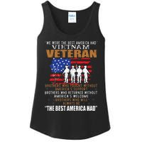 We Were The Best America Had Vietnam Veteran Brothers Who Ladies Essential Tank