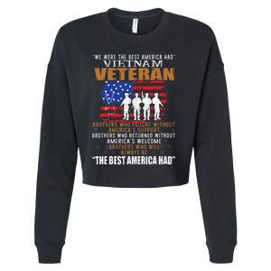 We Were The Best America Had Vietnam Veteran Brothers Who Cropped Pullover Crew