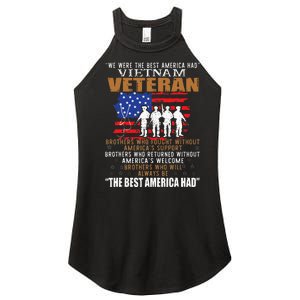 We Were The Best America Had Vietnam Veteran Brothers Who Women's Perfect Tri Rocker Tank