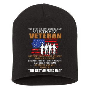 We Were The Best America Had Vietnam Veteran Brothers Who Short Acrylic Beanie