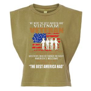 We Were The Best America Had Vietnam Veteran Brothers Who Garment-Dyed Women's Muscle Tee