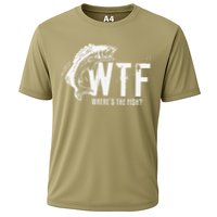 WTF Where's The Fish's Funny Fishing Performance Shirt