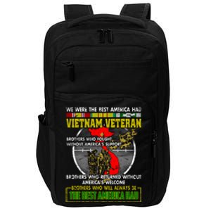 We Were The Best America Had Vietnam Veteran Brothers Impact Tech Backpack