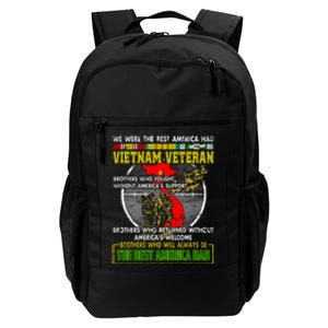 We Were The Best America Had Vietnam Veteran Brothers Daily Commute Backpack