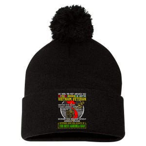 We Were The Best America Had Vietnam Veteran Brothers Pom Pom 12in Knit Beanie