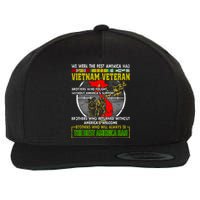 We Were The Best America Had Vietnam Veteran Brothers Wool Snapback Cap