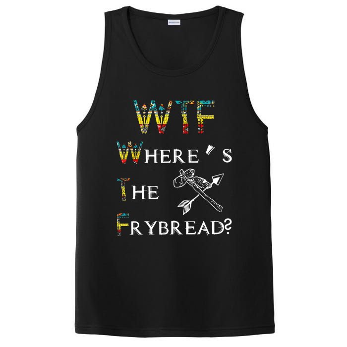 WTF Wheres The Frybread Native American PosiCharge Competitor Tank