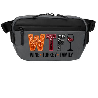 Wtf Wine Turkey Family Crossbody Pack