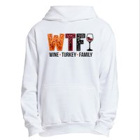 Wtf Wine Turkey Family Urban Pullover Hoodie