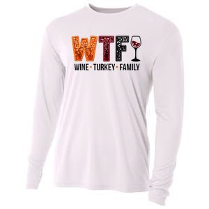 Wtf Wine Turkey Family Cooling Performance Long Sleeve Crew