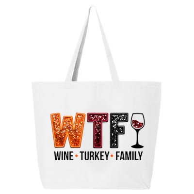 Wtf Wine Turkey Family 25L Jumbo Tote