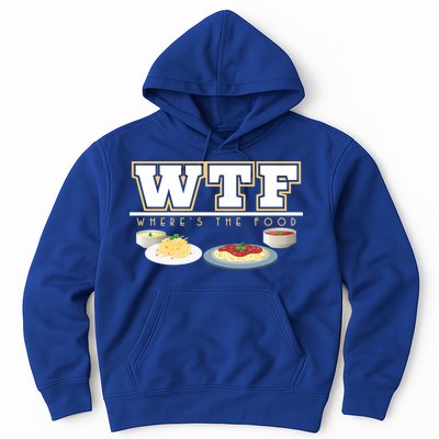 Wtf Wheres The Food Italian Pasta Spaghetti Lover Great Gift Hoodie