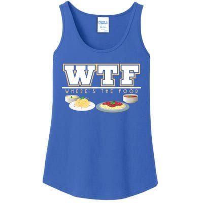 Wtf Wheres The Food Italian Pasta Spaghetti Lover Great Gift Ladies Essential Tank