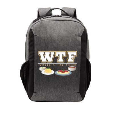 Wtf Wheres The Food Italian Pasta Spaghetti Lover Great Gift Vector Backpack