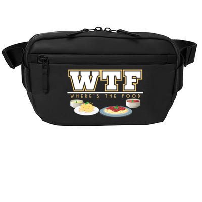 Wtf Wheres The Food Italian Pasta Spaghetti Lover Great Gift Crossbody Pack