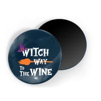 Witch Way To The Wine Funny Halloween Drinking Top Magnet