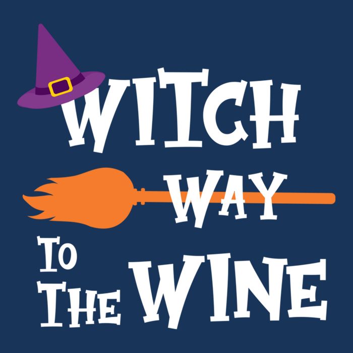Witch Way To The Wine Funny Halloween Drinking Top Cooling Performance Long Sleeve Crew