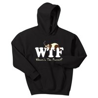 WTF Wheres The Ferret Animal Kids Hoodie