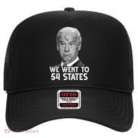 We Went To 54 States Joe Biden Loading Anti Biden Funny High Crown Mesh Back Trucker Hat