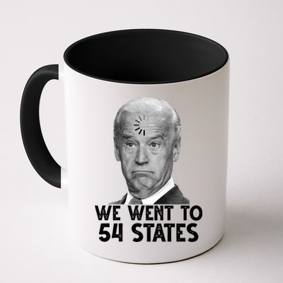 We Went To 54 States Joe Biden Loading Anti Biden Funny Mug