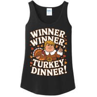 Winner Winner Turkey Dinner Funny Trump Thanksgiving Turkey Ladies Essential Tank