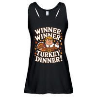 Winner Winner Turkey Dinner Funny Trump Thanksgiving Turkey Ladies Essential Flowy Tank