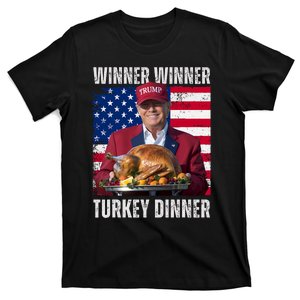 Winner Winner Turkey Dinner Humor Funny Trump Thanksgiving T-Shirt