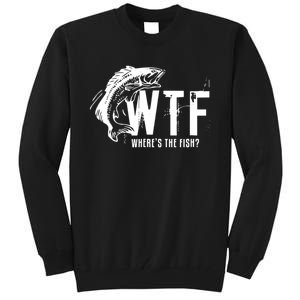 WTF Where's The Fish Tall Sweatshirt