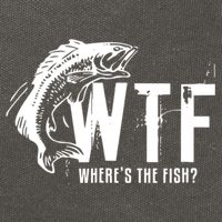WTF Where's The Fish Cotton Canvas Backpack
