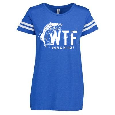 WTF Where's The Fish Enza Ladies Jersey Football T-Shirt