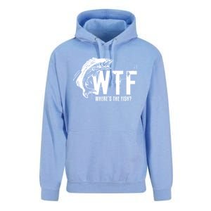 WTF Where's The Fish Unisex Surf Hoodie