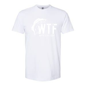 WTF Where's The Fish Softstyle CVC T-Shirt