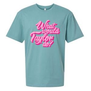 What Would Taylor Do? Pink Taylor First Name Funny Gift Sueded Cloud Jersey T-Shirt