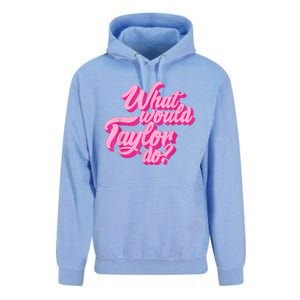 What Would Taylor Do? Pink Taylor First Name Funny Gift Unisex Surf Hoodie