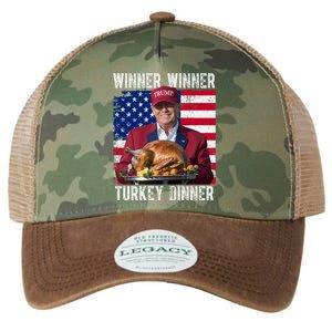 Winner Winner Turkey Dinner Funny Trump Usa Legacy Tie Dye Trucker Hat