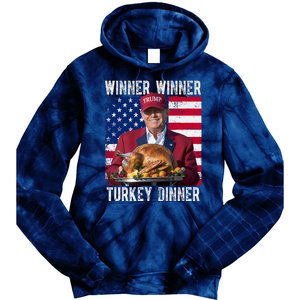 Winner Winner Turkey Dinner Funny Trump Usa Tie Dye Hoodie