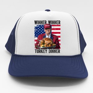 Winner Winner Turkey Dinner Funny Trump Usa Trucker Hat