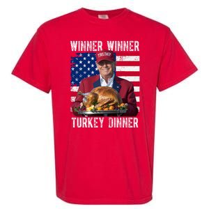 Winner Winner Turkey Dinner Funny Trump Usa Garment-Dyed Heavyweight T-Shirt