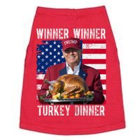 Winner Winner Turkey Dinner Funny Trump Usa Doggie Tank