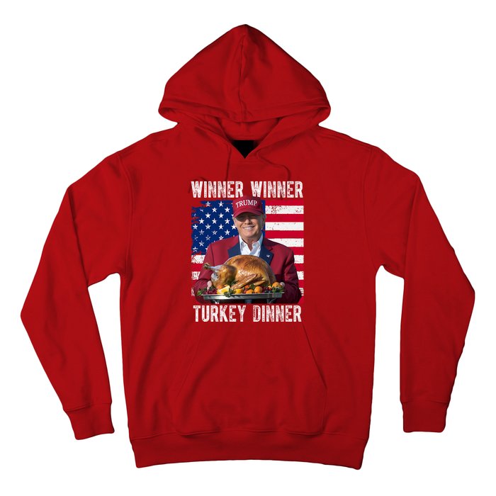 Winner Winner Turkey Dinner Funny Trump Usa Hoodie