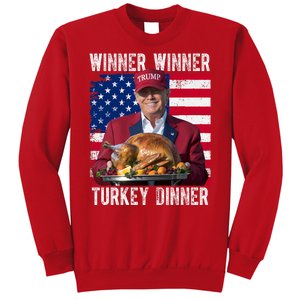 Winner Winner Turkey Dinner Funny Trump Usa Sweatshirt