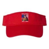 Winner Winner Turkey Dinner Funny Trump Usa Valucap Bio-Washed Visor