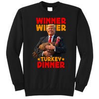 Winner Winner Turkey Dinner Funny Trump Thanksgiving Sweatshirt