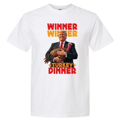 Winner Winner Turkey Dinner Funny Trump Thanksgiving Garment-Dyed Heavyweight T-Shirt