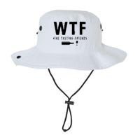 WTF Wine Tasting Friends Funny Wine Lovers Bucket Hat